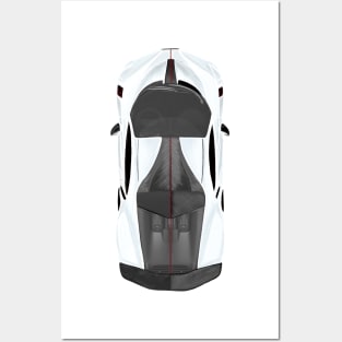 Bugatti Divo airbrush Posters and Art